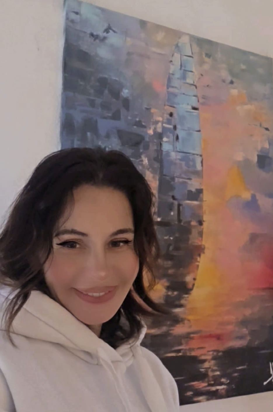 ArteDiAlina.com painting: Between Sky and Sea ..